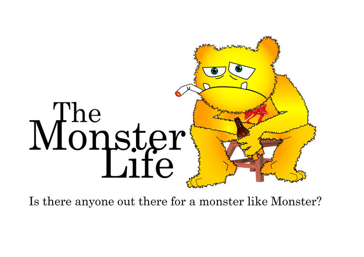 Monster Life Short Film Illustration